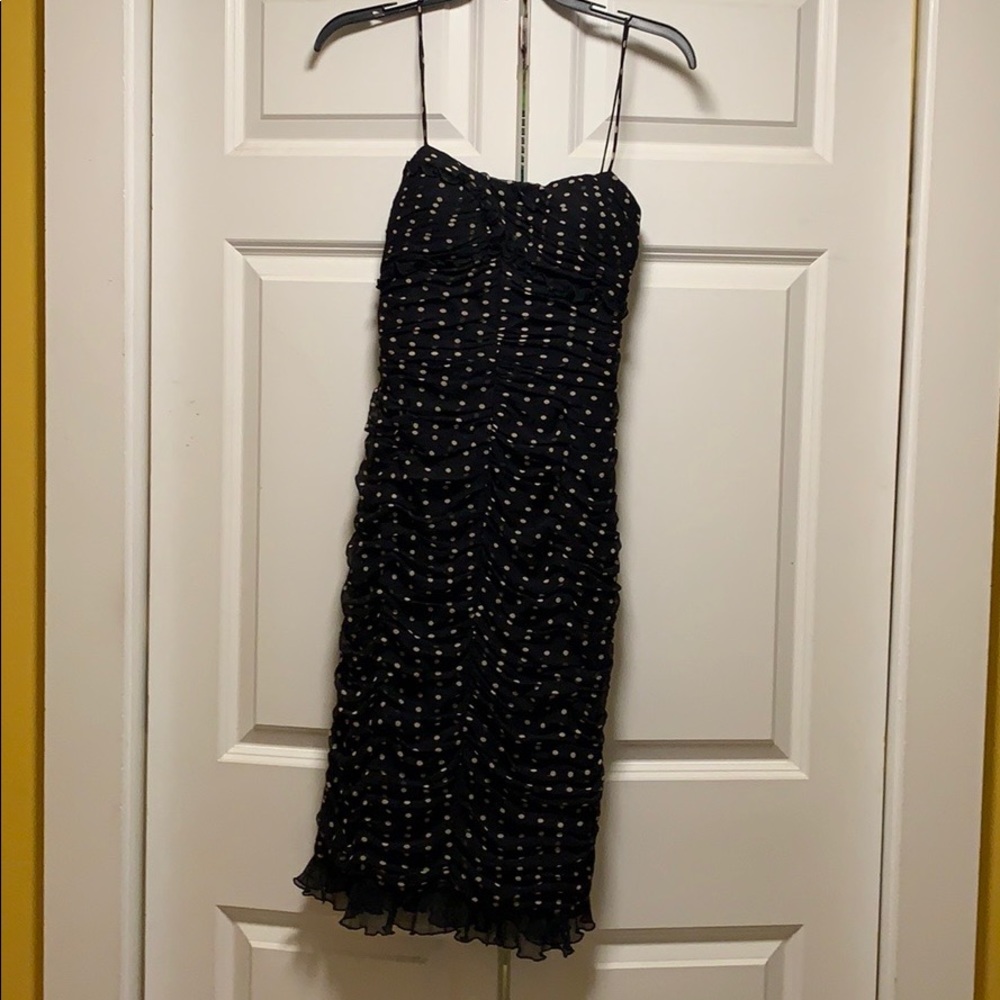 Cache Polka Dot Formal Dress - Picture 4 of 4